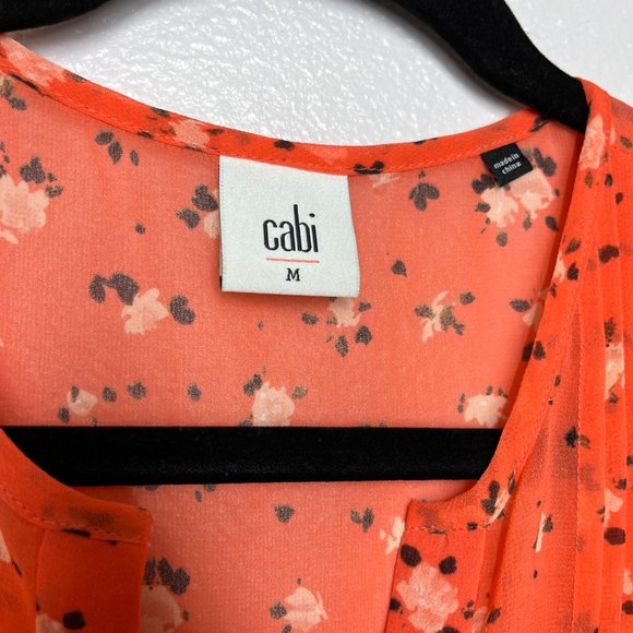 CAbi 5350 Pintuck Sleeveless Blouse M - Picture 4 of 5